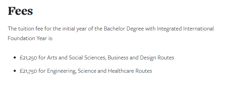 英国预科留学一年多少钱,关于英国预科看这篇就够了超强攻略(图10)