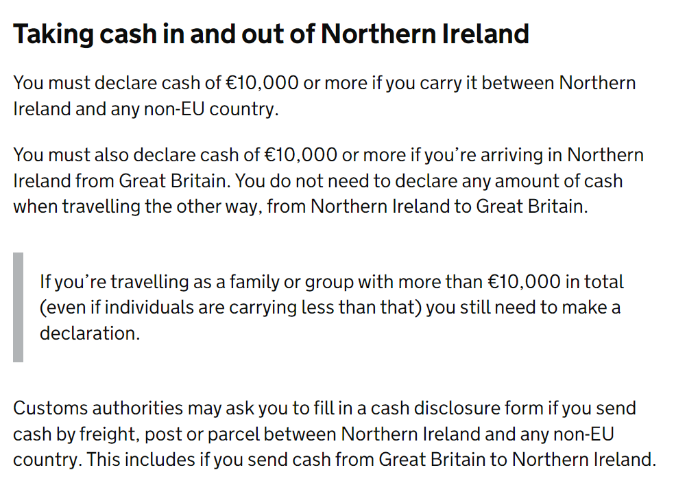 去英国留学带多少钱带多少现金,留学生须知的入境各国的现金携带规定(图2)
