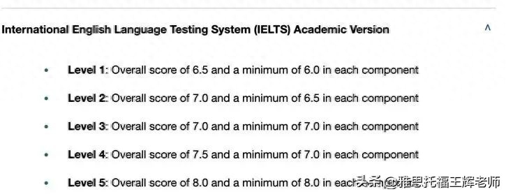 留学英国英语条件要求高吗,英国多所知名大学语言要求汇总(图9)