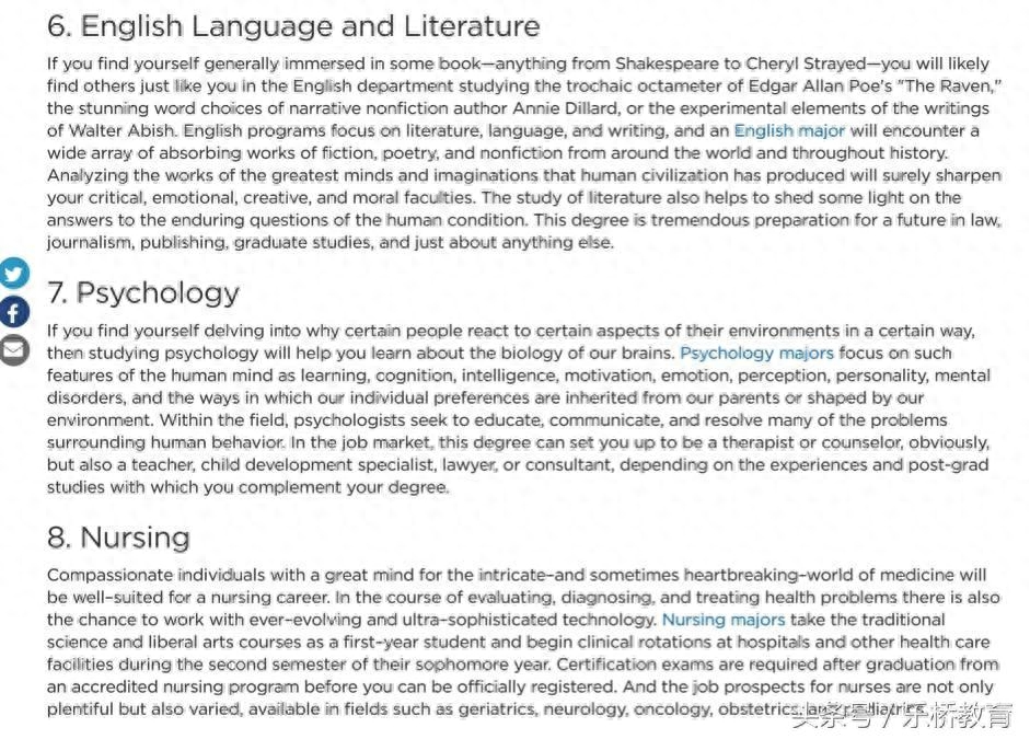 英美文学研究生就业方向,超详细的美国英语语言文学专业毕业生就业情况分析(图3)