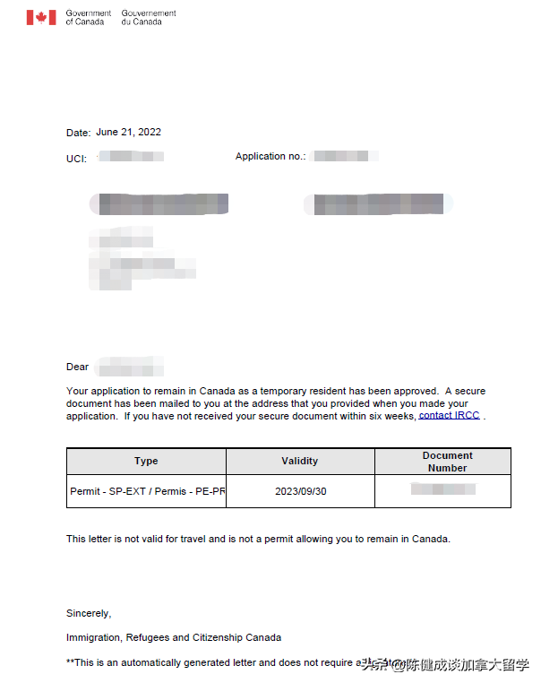 在加拿大境内如何续签学签和签证,2024加拿大境内续签学习许可和Visa的攻略分享(图12)