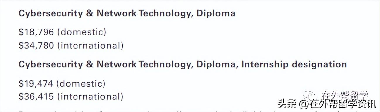 加拿大留学到底要花多少钱,最新加拿大university及college留学费用一览(图15)