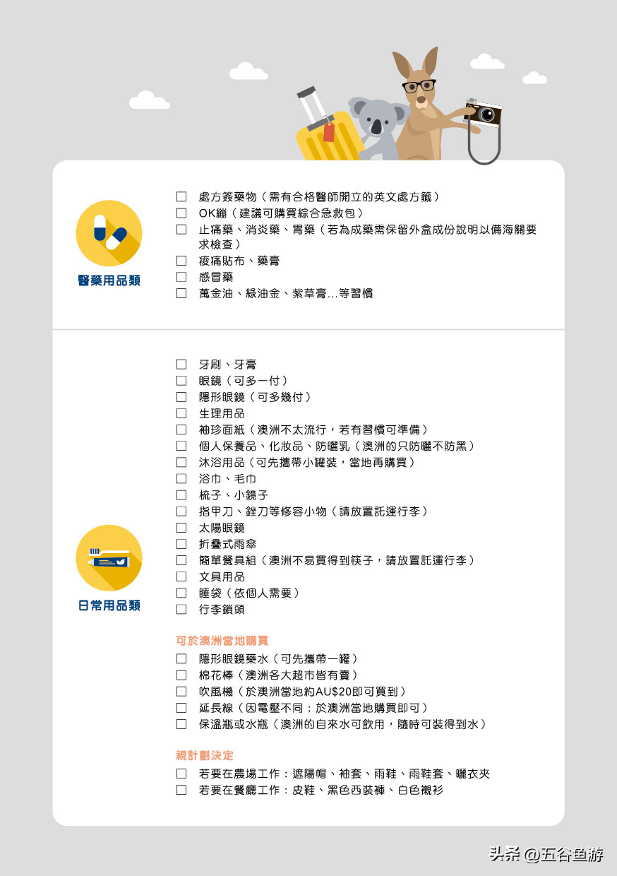第一次出国留学应该怎么准备行李,留学小白必看的出国必带行李清单及注意事项分享(图4)