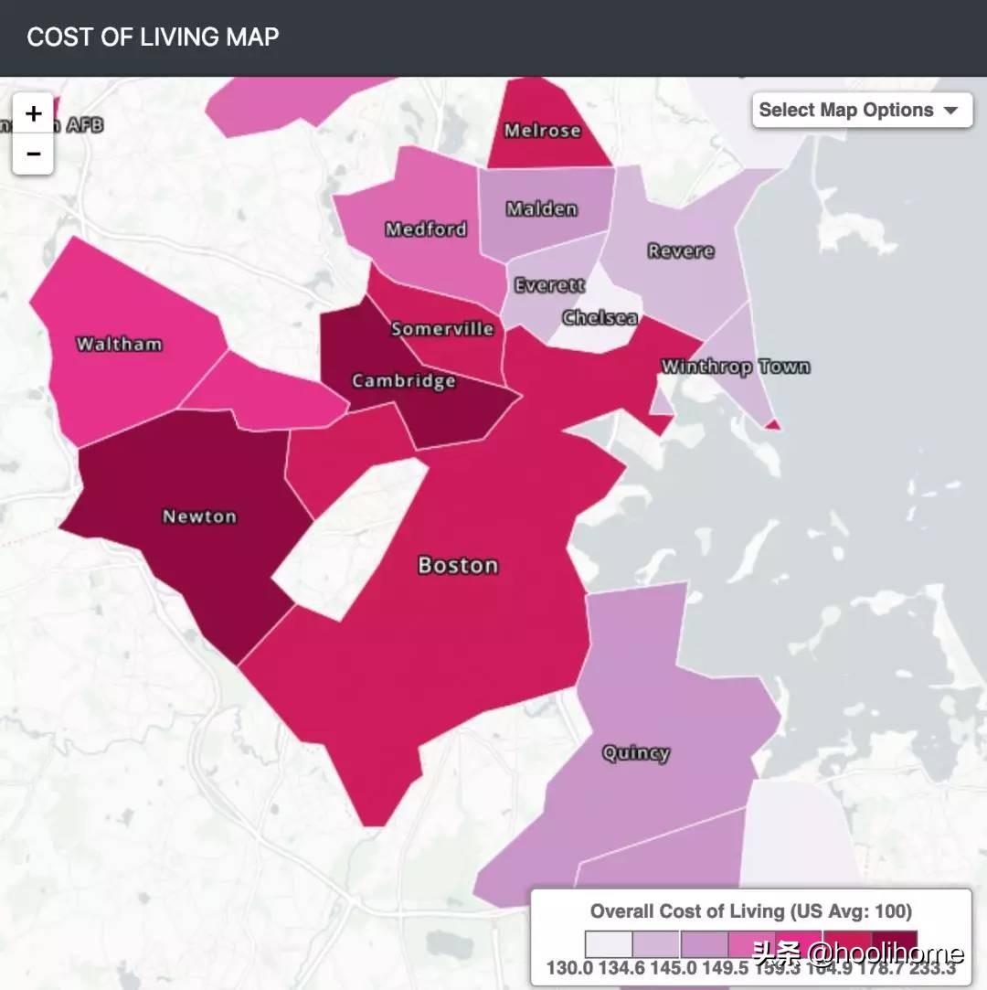 留学波士顿生活开销大嘛,波士顿留学生的活成本详解(图8)