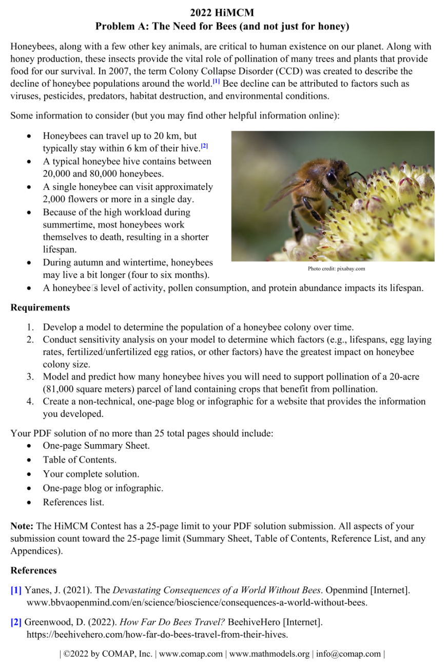 HiMCM/MidMCM美国初/高中数学建模竞赛2023新赛季开启,组队备赛进行中! HiMCM/MidMCM美国初/高中数学建模竞赛2023新赛季开启,组队备赛进行中!