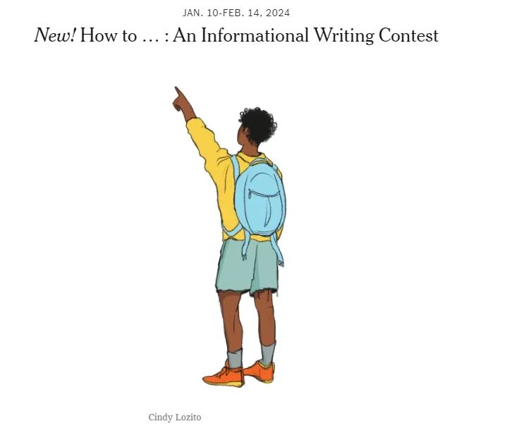 写作竞赛 | 低门槛,高含金量的《纽约时报写作竞赛》2023-2024赛季日历来啦! 写作竞赛 | 低门槛,高含金量的《纽约时报写作竞赛》2023-2024赛季日历来啦!