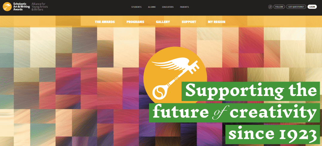 Scholastic 艺术与写作大奖赛 + 写作课程 全美初高中艺术与写作大奖赛 Scholastic 艺术与写作大奖赛 + 写作课程 全美初高中艺术与写作大奖赛