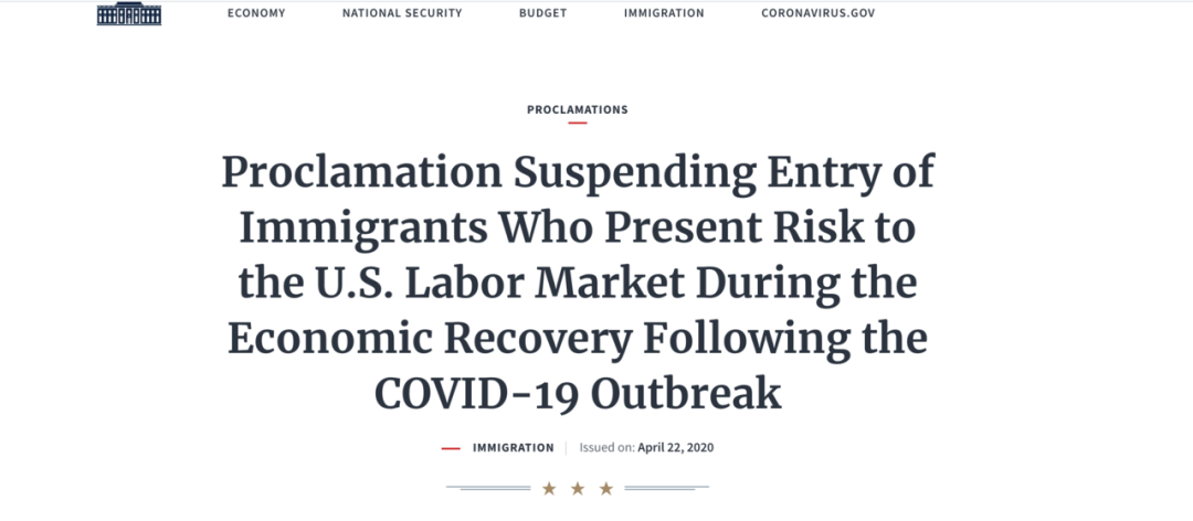 1587624850150793.png 特朗普签署了最新限移令!60天来不了美国?以后怎么办?