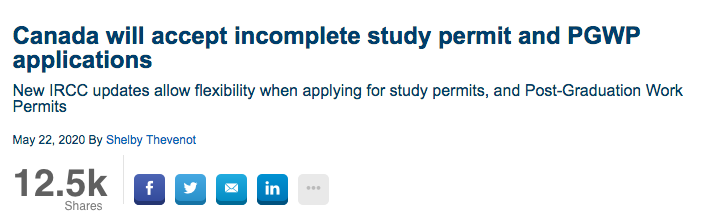 加拿大移民局调整留学生工签及学签政策变更