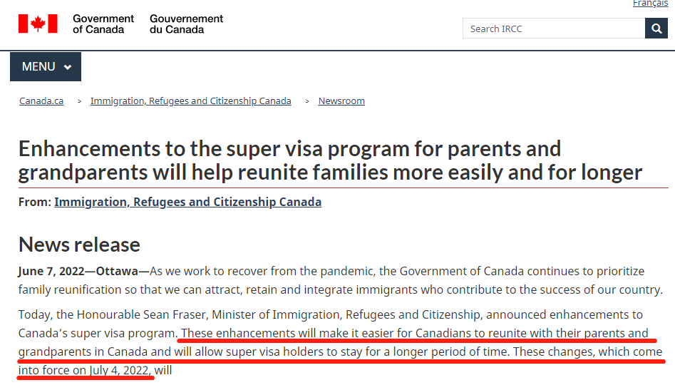 1654679286727282.png 加拿大移民福利再升级,超级签证将使父母、祖父母赴加居住达7年