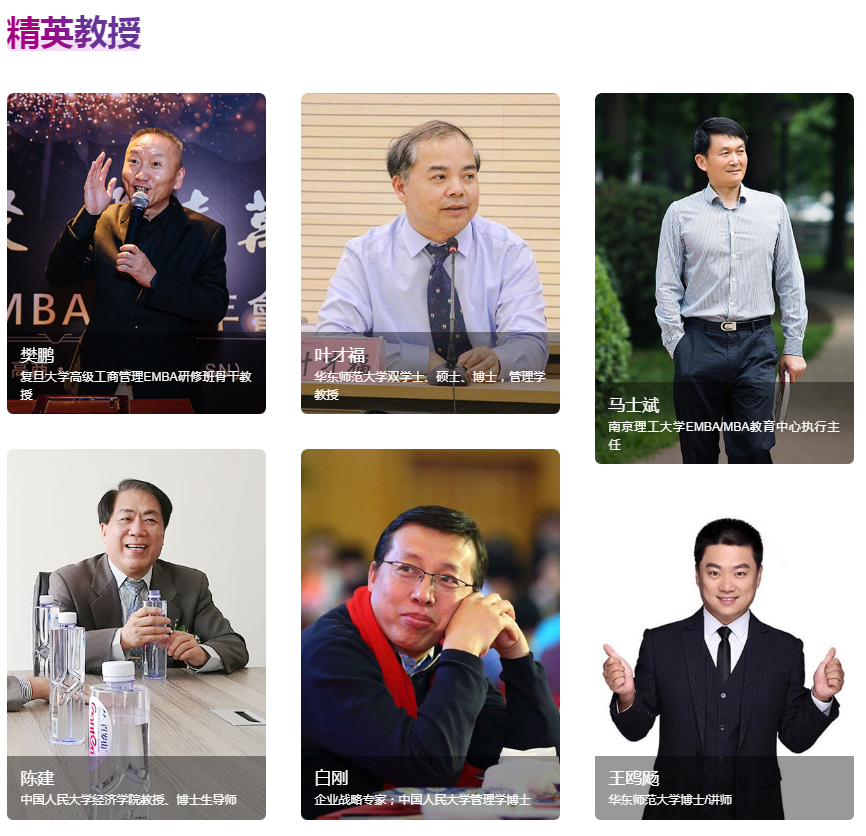 学威国际商学院 学威国际商学院师资